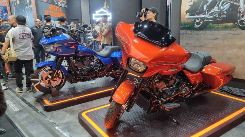 Harley-Davidson Road Glide dan Street Glide (Dok: Uzone.id/Brian)